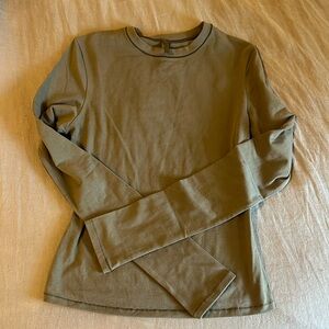 NWOT SKIMS Cotton Jersey Long Sleeve